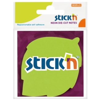 Stick'N Die Cut Notes Leaf 70X70mm 50 Sheets