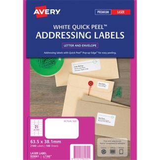 Avery Label L7160-100 Quick Peel