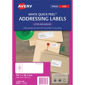 Avery Label L7163-100 Quick Peel