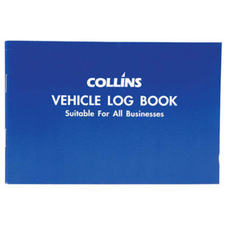 Collins Vehicle Log Book 40 - 24 Page