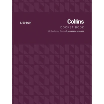 Collins Docket Book 5/50DLh - No Carbon