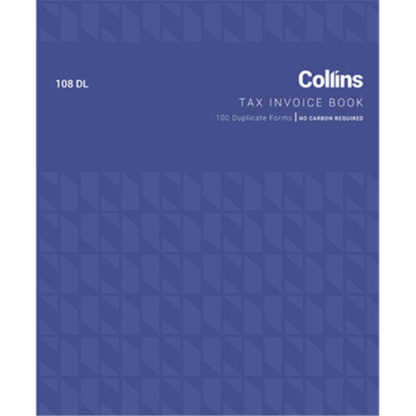 Collins Tax Invoice 108DL - No Carbon