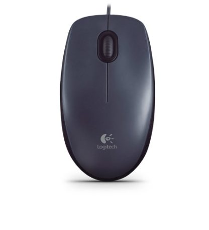 Logitech M90 USB Wired Full Size Mouse