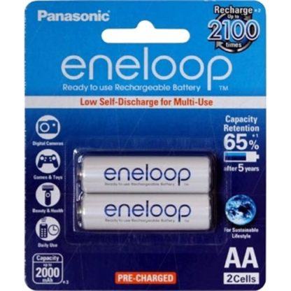 Panasonic Eneloop AA Rechargeable 2pk