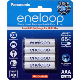 Panasonic Eneloop AAA Rechargeable 4pk