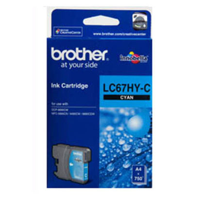 Brother Ink LC67HC Cyan