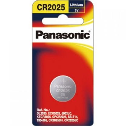 Panasonic Lithium 3v Battery CR2025 1pk