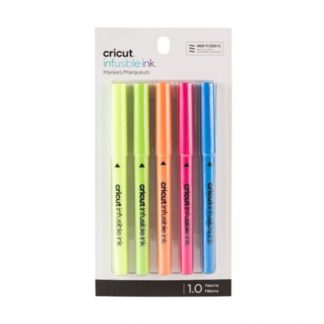Cricut Infusible Ink Markers 1.0 Neons 5 Pack