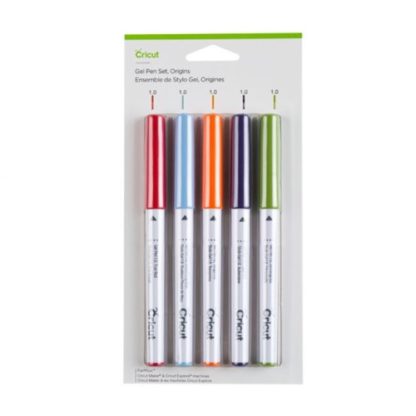 Cricut Gel Pen Set Origins 5 pack