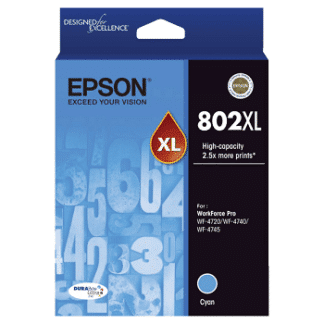 Epson Ink 802XL Cyan