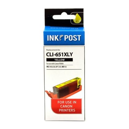 InkPost for Canon CLI651XL Yellow
