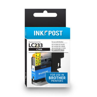 InkPost for Brother LC233 Cyan
