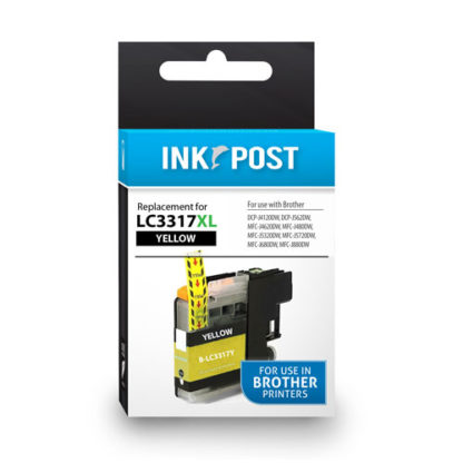 InkPost for Brother LC3317 Yellow