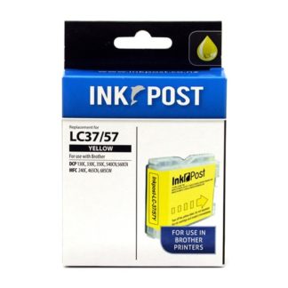InkPost for Brother LC57 & LC37 Yellow