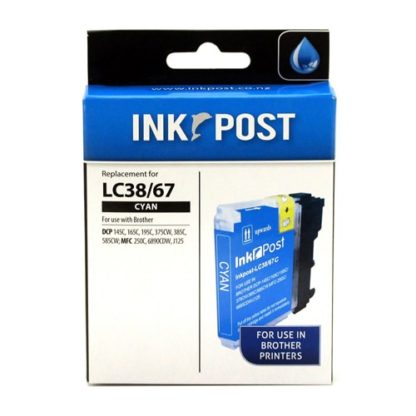 InkPost for Brother LC67 & LC38 Cyan