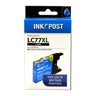 InkPost for Brother LC77XL Cyan
