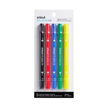 Cricut Infusible Ink Freehand Markers Dual Tip Tropical 5 Pack