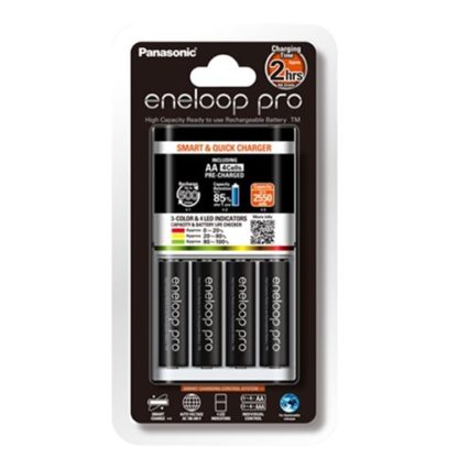 Panasonic Eneloop Quick Charger + Batteries