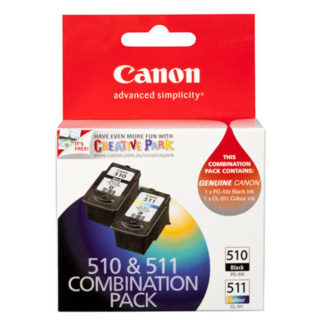 Canon Ink PG510 & CL511 2pk