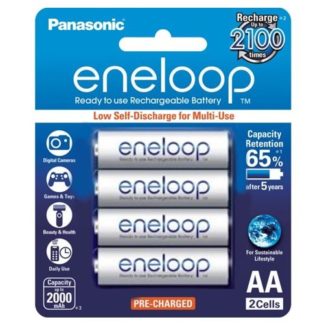 Panasonic Eneloop AA Rechargeable 4pk