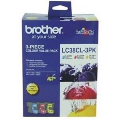 Brother Ink LC38 3pk
