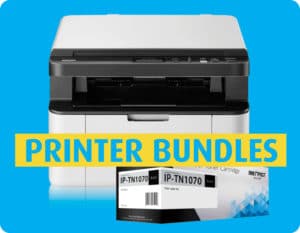 Brother PTH110BW P-Touch Blue & White Label Printer